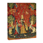 Lady and the Unicorn - Smell Canvas Print Gallery Image 8