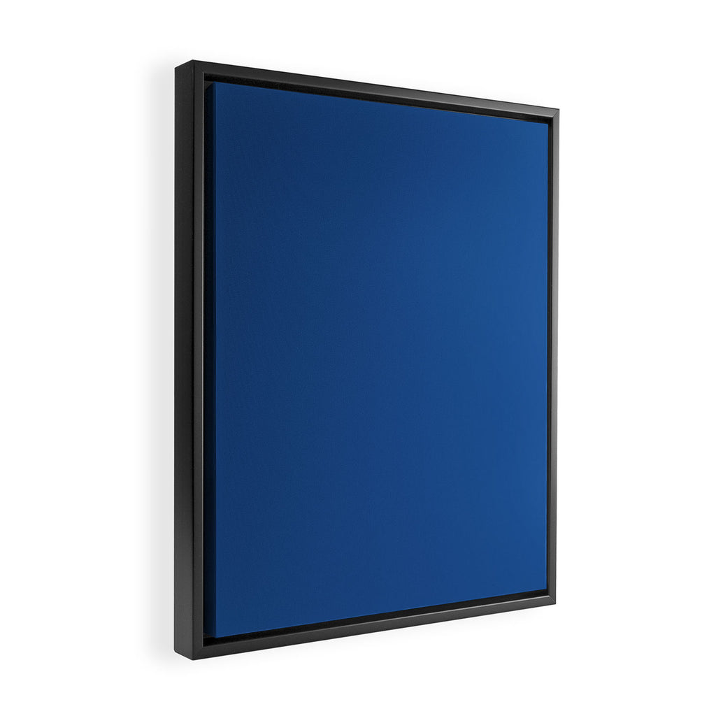 Lapis Blue Framed Canvas Print Gallery Image 2