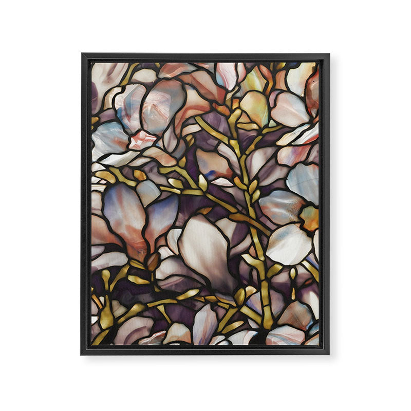 Louis Comfort Tiffany - Decorative stained glass 10. Framed Canvas Print Gallery Image 8