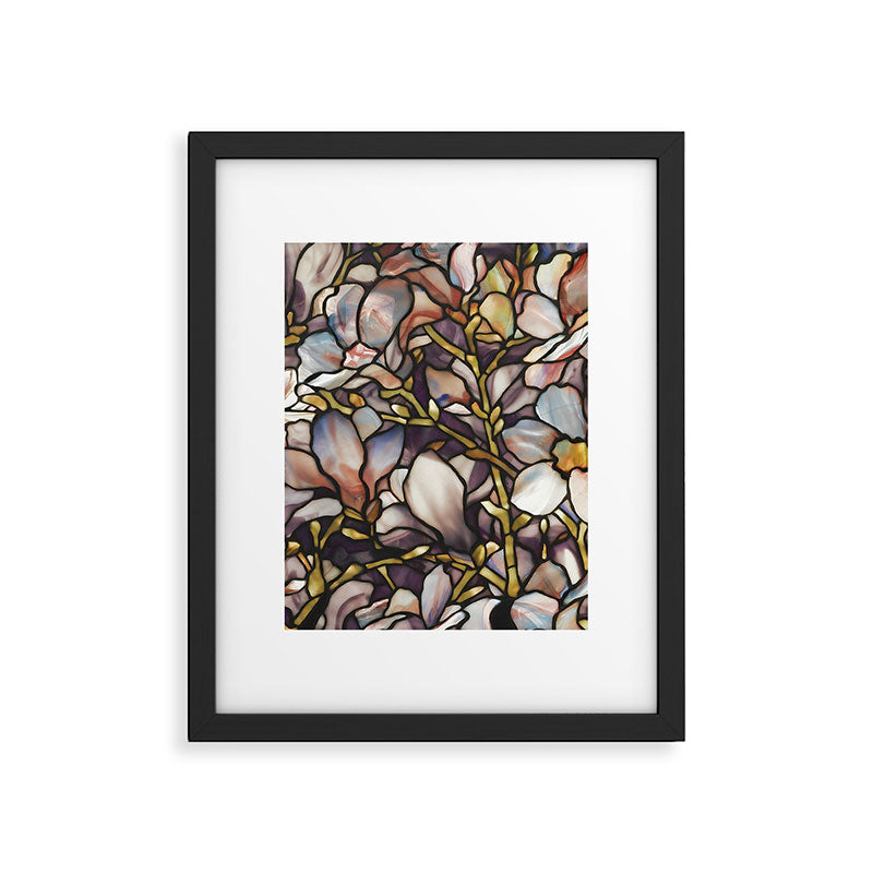 Louis Comfort Tiffany - Decorative stained glass 10. Framed Art Print Gallery Image 6
