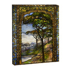 Louis Comfort Tiffany - Decorative stained glass 14. Canvas Print Gallery Image 6