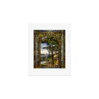 Louis Comfort Tiffany - Decorative stained glass 14. Art Print Gallery Image 1