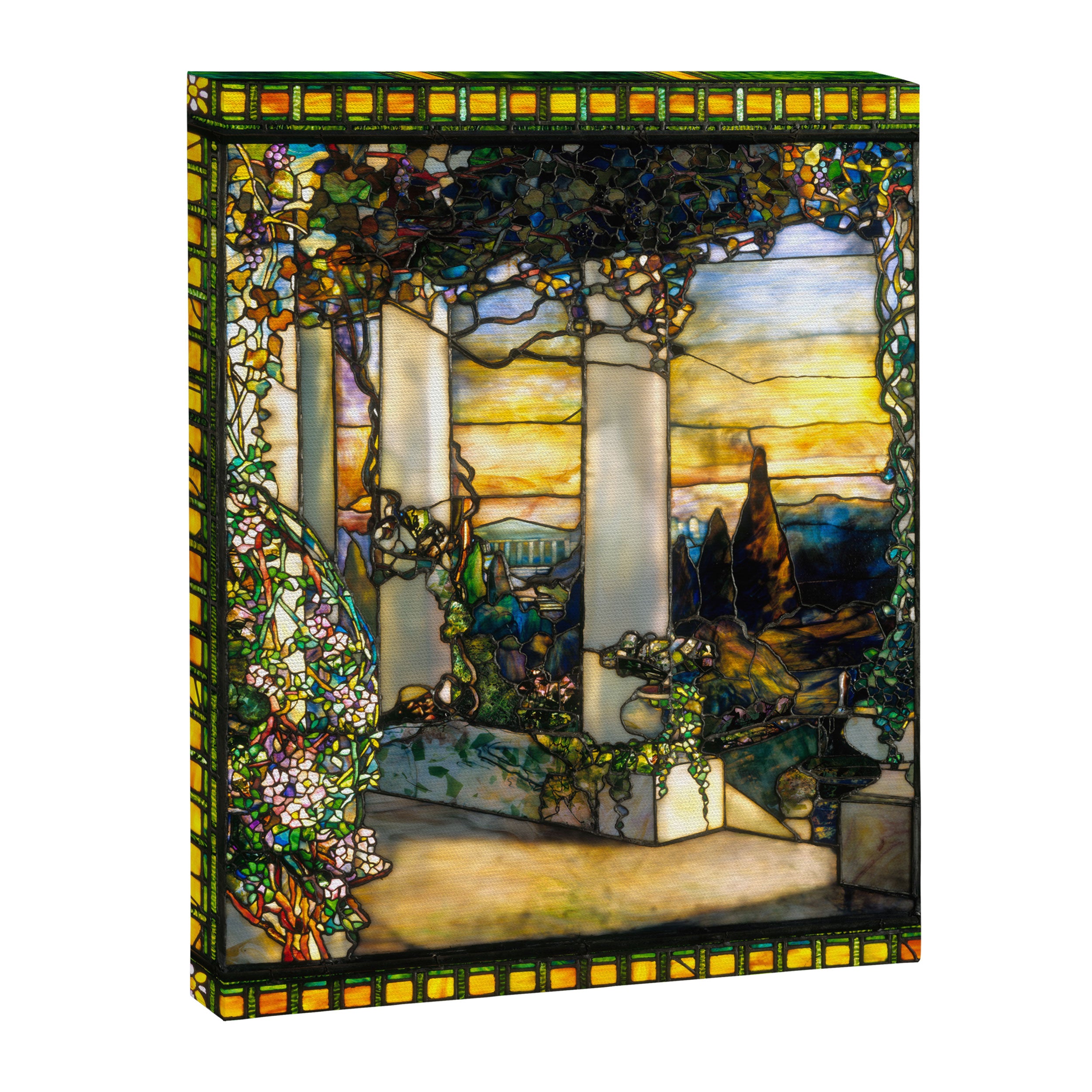 Louis Comfort Tiffany "Howell Hinds House Window" Canvas Print Gallery Image 8