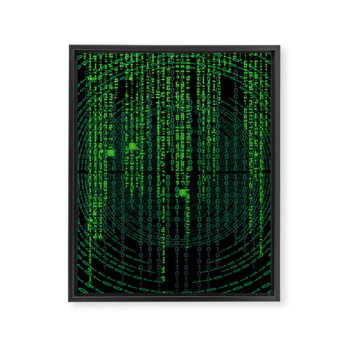 Matrix (1) Framed Canvas Print Gallery Image 1