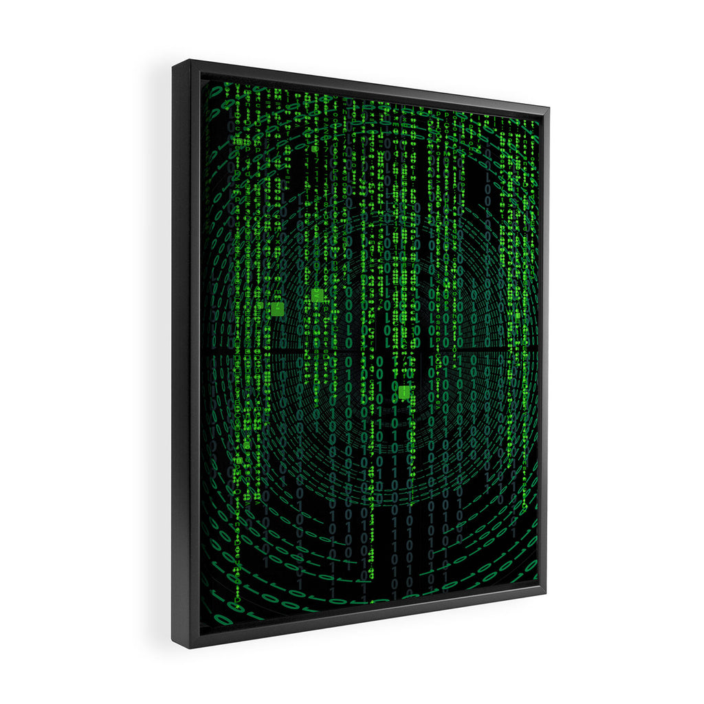 Matrix (1) Framed Canvas Print Gallery Image 2