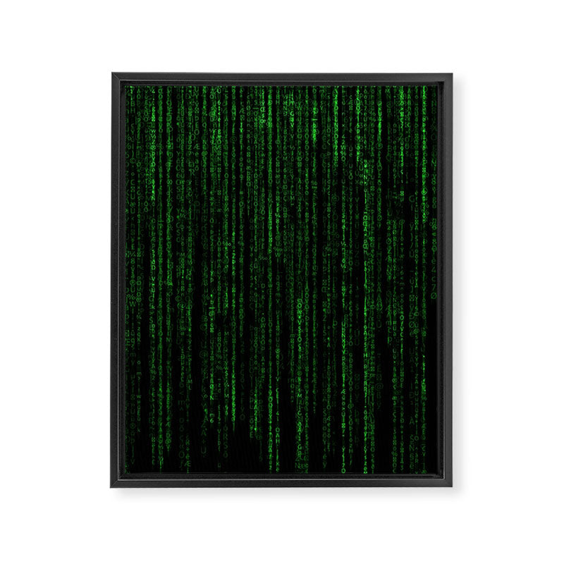 Matrix (2) Framed Canvas Print Gallery Image 6