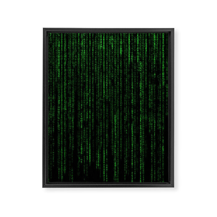 Matrix (2) Framed Canvas Print Gallery Image 1