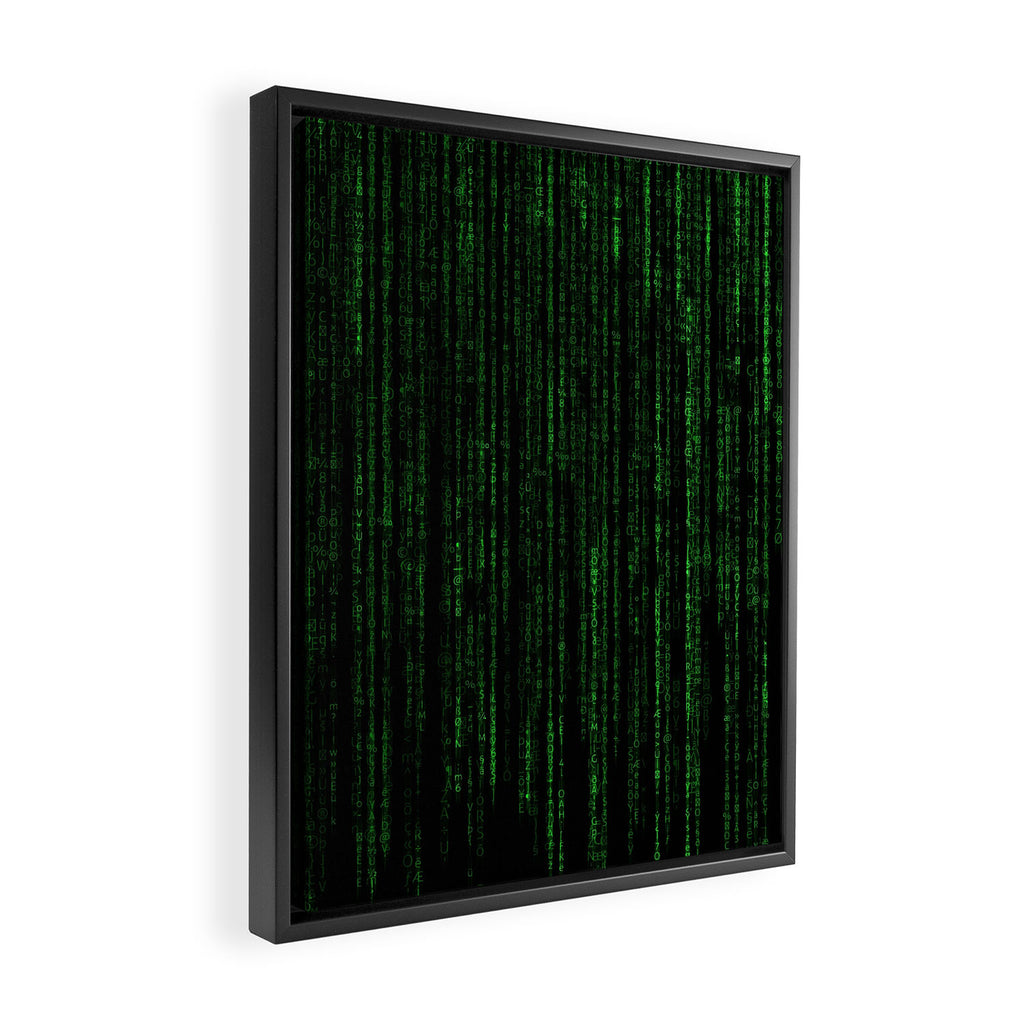 Matrix (2) Framed Canvas Print Gallery Image 2