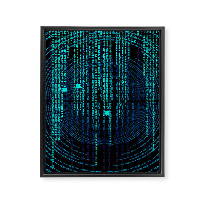 Matrix (3) Framed Canvas Print Gallery Image 1