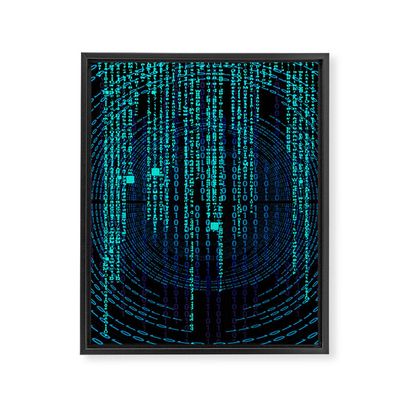 Matrix (3) Framed Canvas Print Gallery Image 6