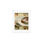 Michelangelo Buonarroti "Creation of Adam" (1) Art Print Gallery Image 1
