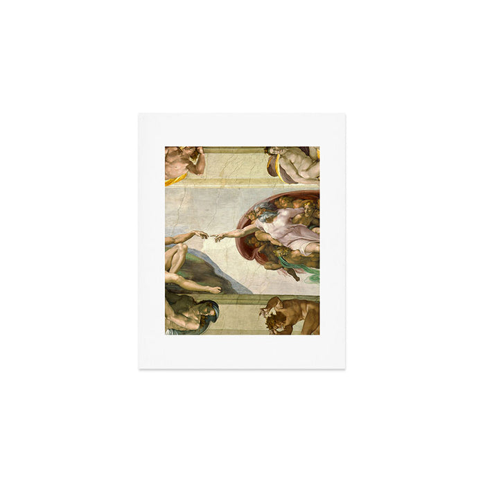 Michelangelo Buonarroti "Creation of Adam" (1) Art Print Gallery Image 1