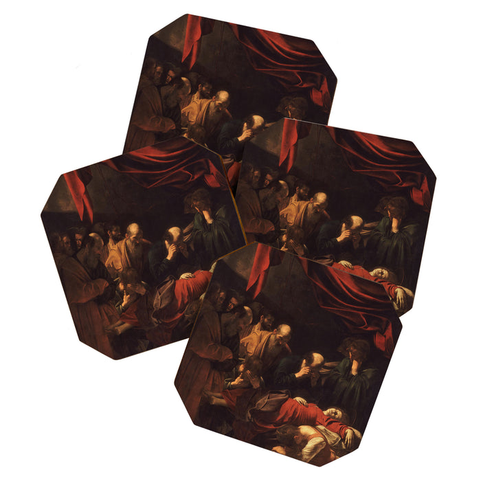 Michelangelo Merisi da Caravaggio "The Death of the Virgin" Coaster Gallery Image 1