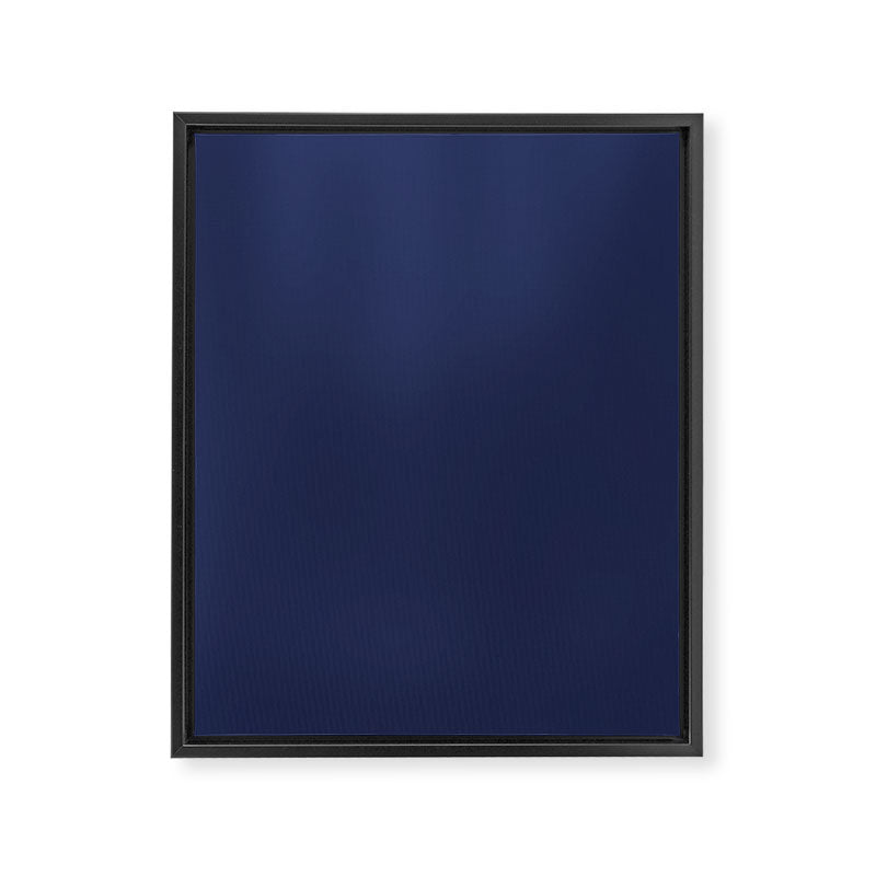 Navy Framed Canvas Print Gallery Image 8