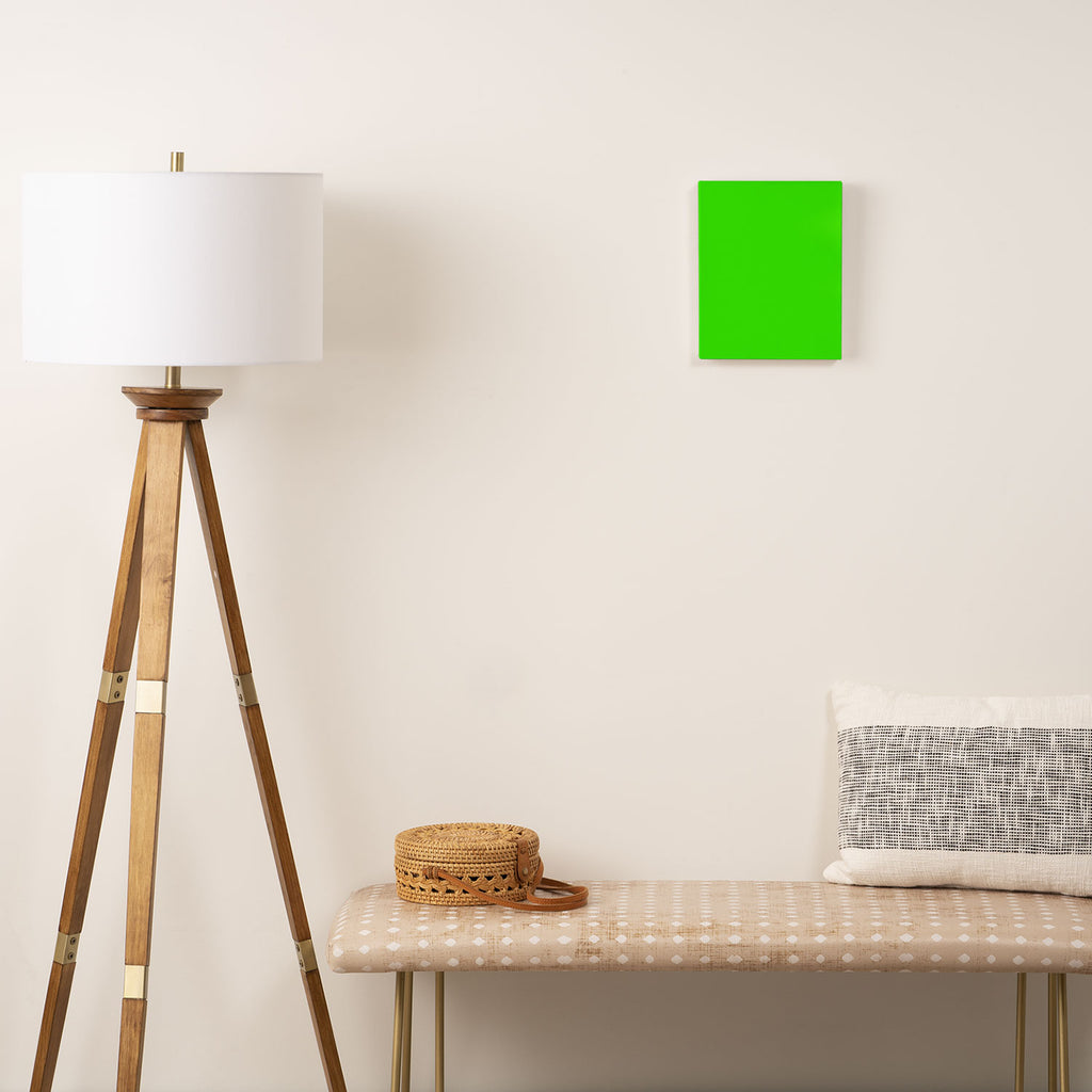 Neon Green Canvas Print Gallery Image 2