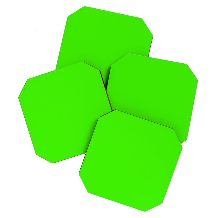 Neon Green Coaster Gallery Image 1
