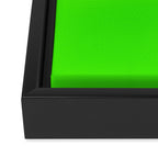 Neon Green Framed Canvas Print Gallery Image 3