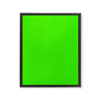 Neon Green Framed Canvas Print Gallery Image 8