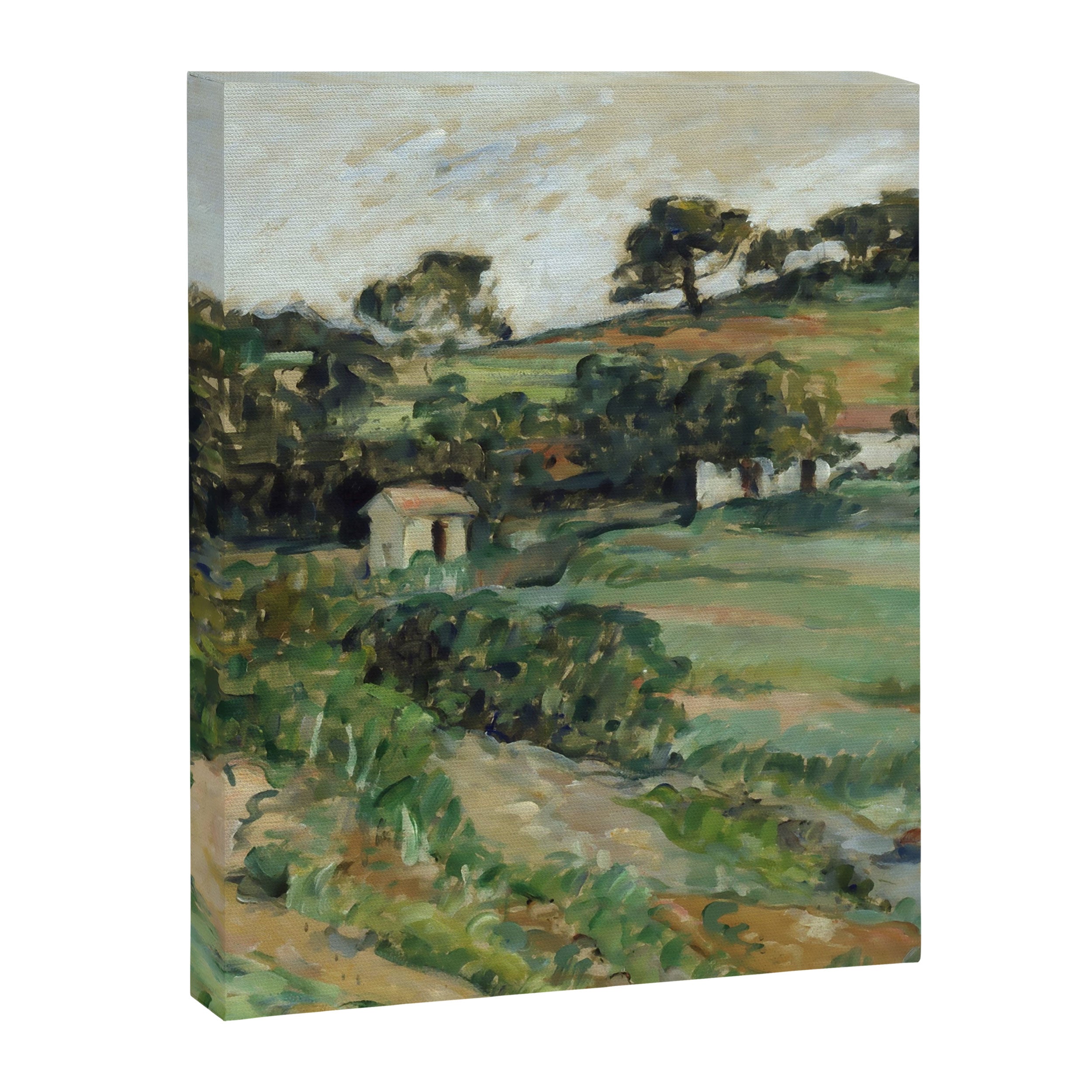 Paul Cezanne "Landscape", c.1879 Canvas Print Gallery Image 6