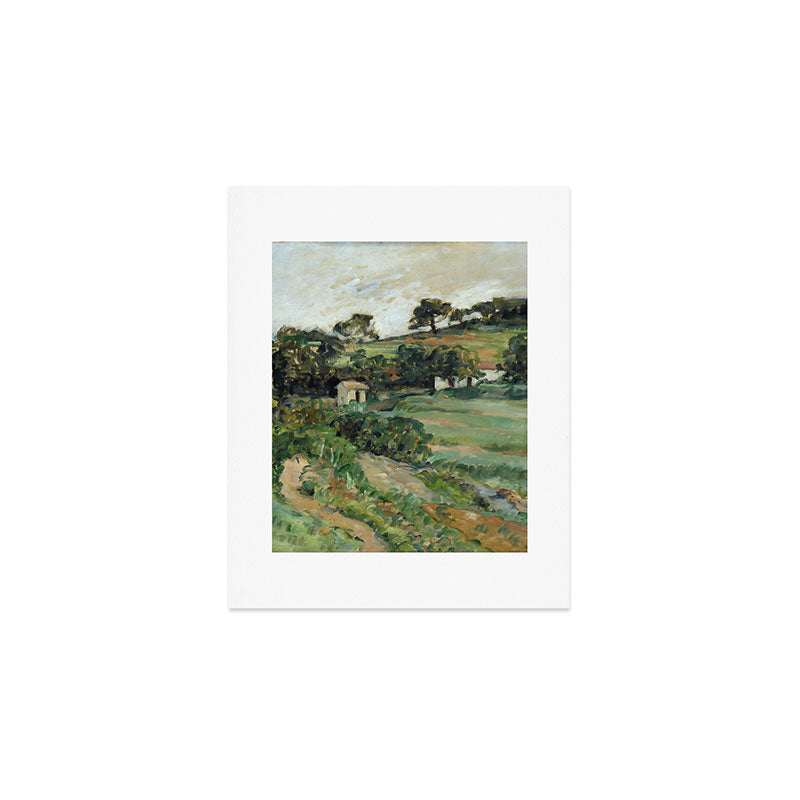 Paul Cezanne "Landscape", c.1879 Art Print Gallery Image 1