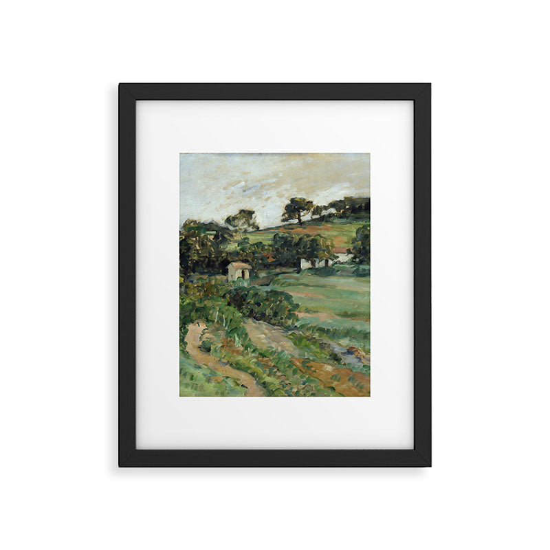 Paul Cezanne "Landscape", c.1879 Framed Art Print Gallery Image 5