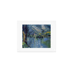 Paul Cezanne "The Lac d'Annecy", 1896 Art Print Gallery Image 1