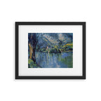 Paul Cezanne "The Lac d'Annecy", 1896 Framed Art Print Gallery Image 5