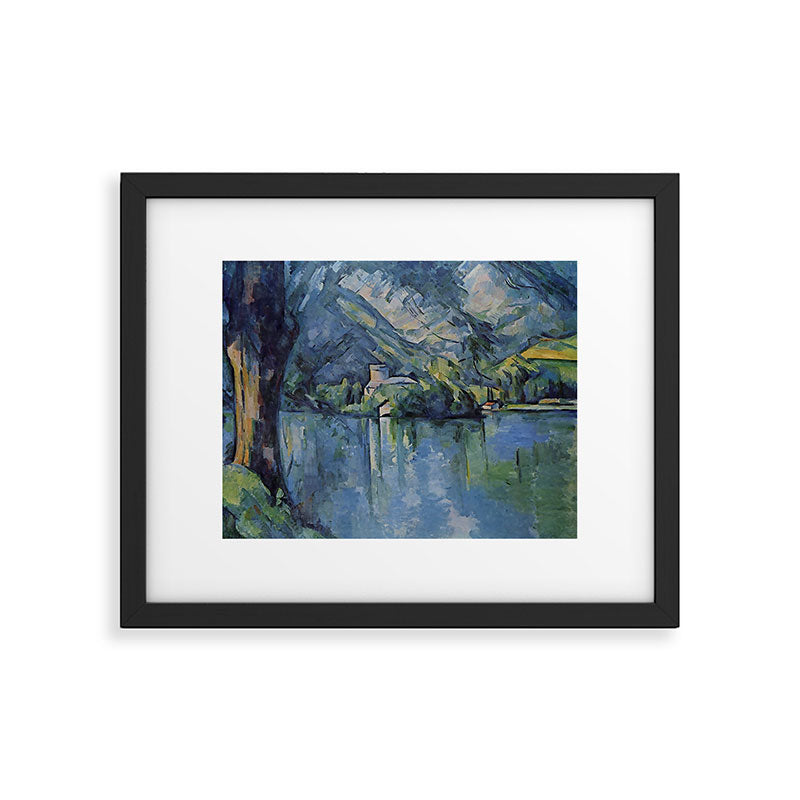 Paul Cezanne "The Lac d'Annecy", 1896 Framed Art Print Gallery Image 5