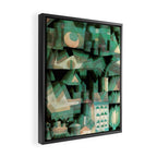Paul Klee "Dream city" Framed Canvas Print Gallery Image 2