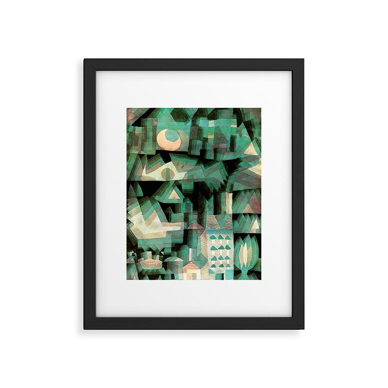 Paul Klee "Dream city" Framed Art Print Gallery Image 4