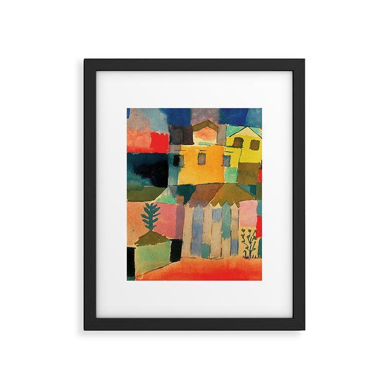 Paul Klee "Houses on the Sea 1914" Framed Art Print Gallery Image 5