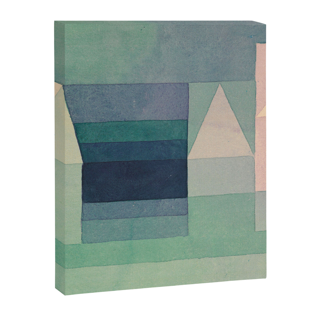 Paul Klee "Three Houses 1922" Canvas Print Gallery Image 6