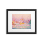 Paul Signac "Harbour at Marseilles" Framed Art Print Gallery Image 4
