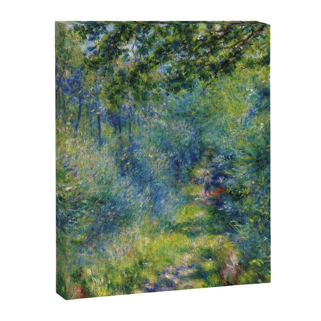 Pierre-Auguste Renoir "Sentier dans le bois (Path in the woods)" Canvas Print Gallery Image 8
