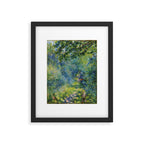 Pierre-Auguste Renoir "Sentier dans le bois (Path in the woods)" Framed Art Print Gallery Image 6