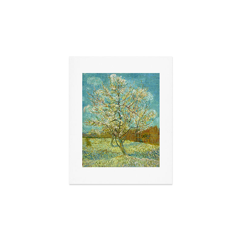 Vincent van Gogh "The pink peach tree" Art Print Gallery Image 1