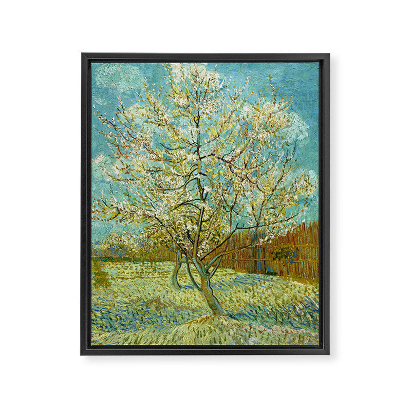 Vincent van Gogh "The pink peach tree" Framed Canvas Print Gallery Image 6