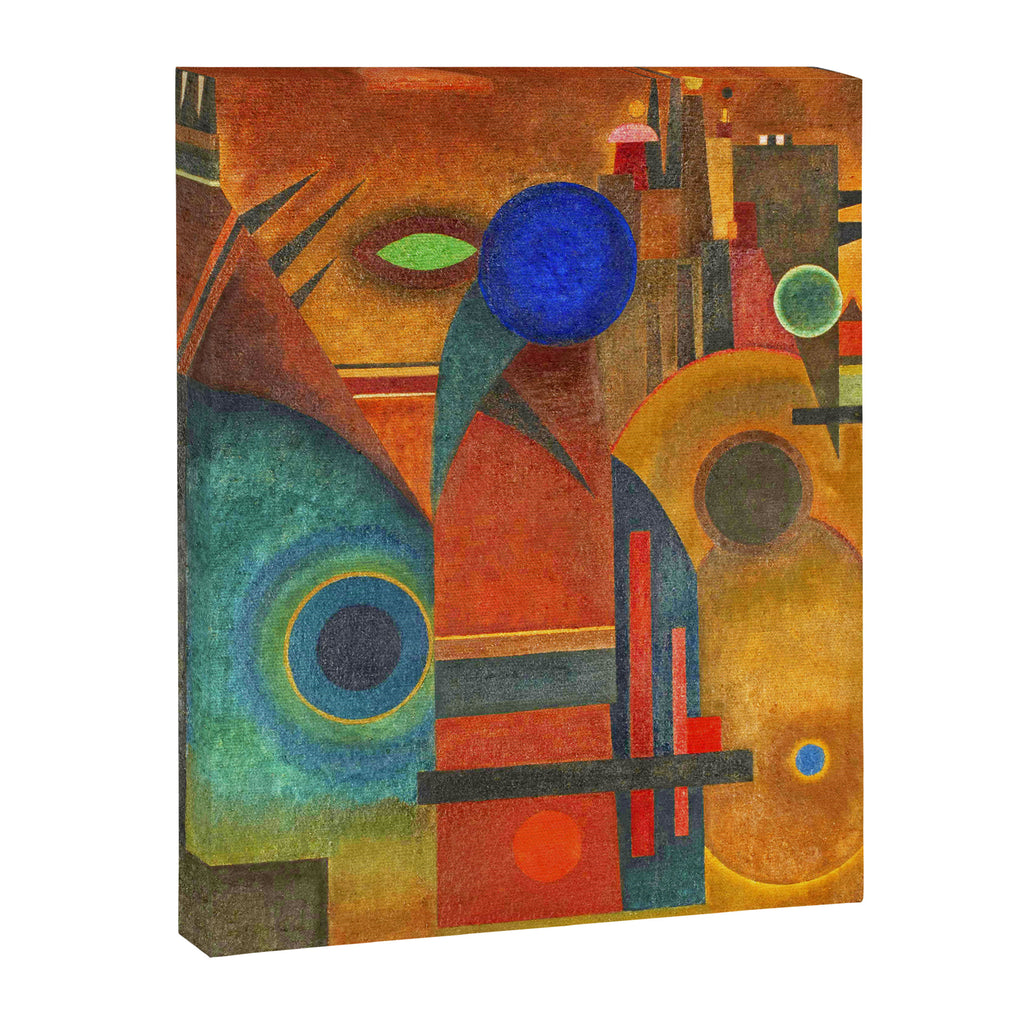 Wassily Kandinsky "Brown silence" (1925) Canvas Print Gallery Image 8