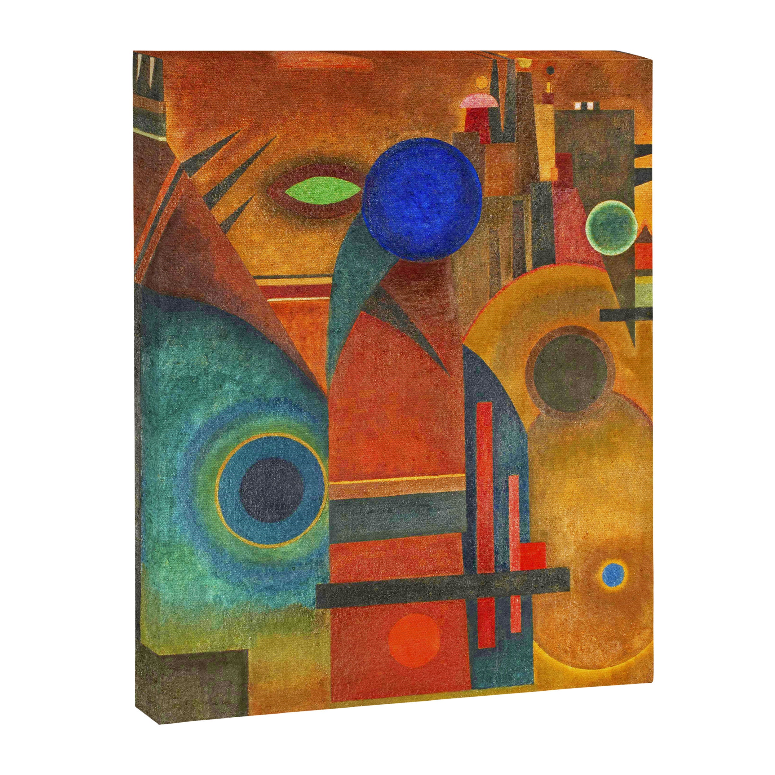 Wassily Kandinsky "Brown silence" (1925) Canvas Print Gallery Image 8