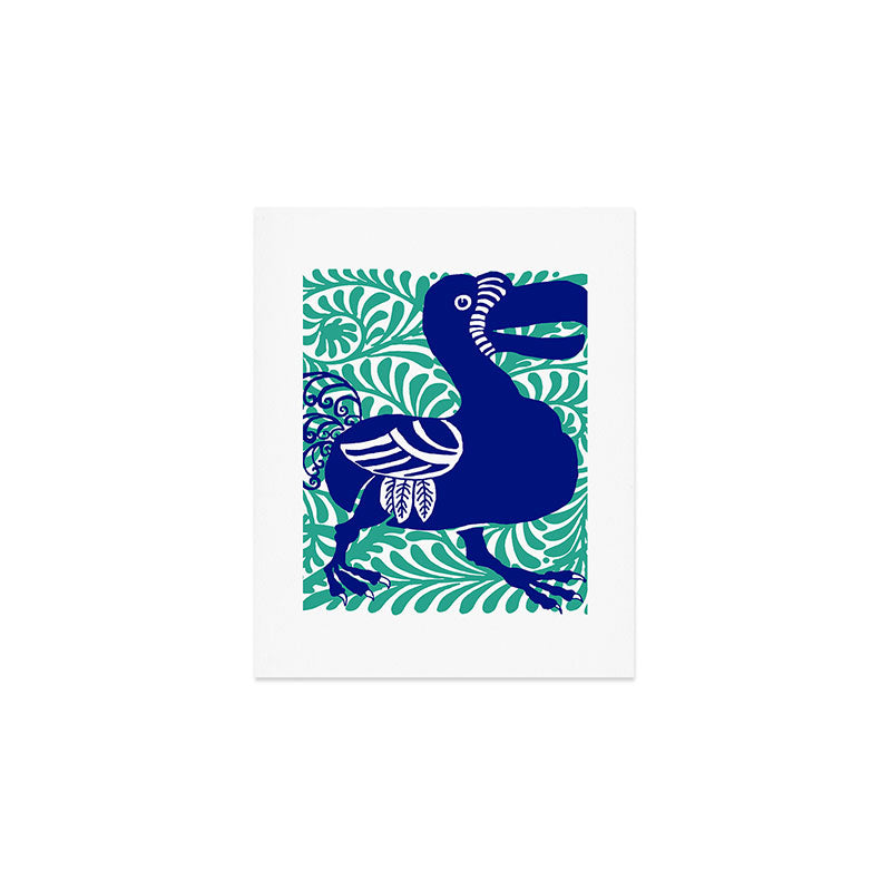 William De Morgan "Dodo bird" 1. Art Print Gallery Image 1