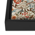 William Morris "Acanthus portière" Framed Canvas Print Gallery Image 3
