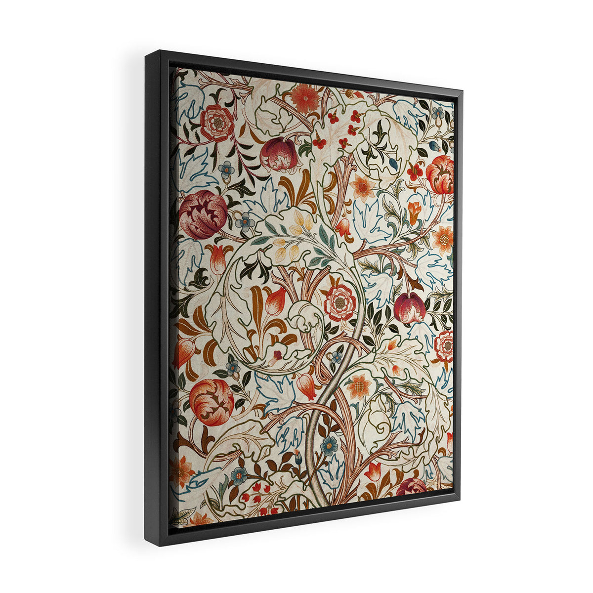 William Morris "Acanthus portière" Framed Canvas Print Gallery Image 2