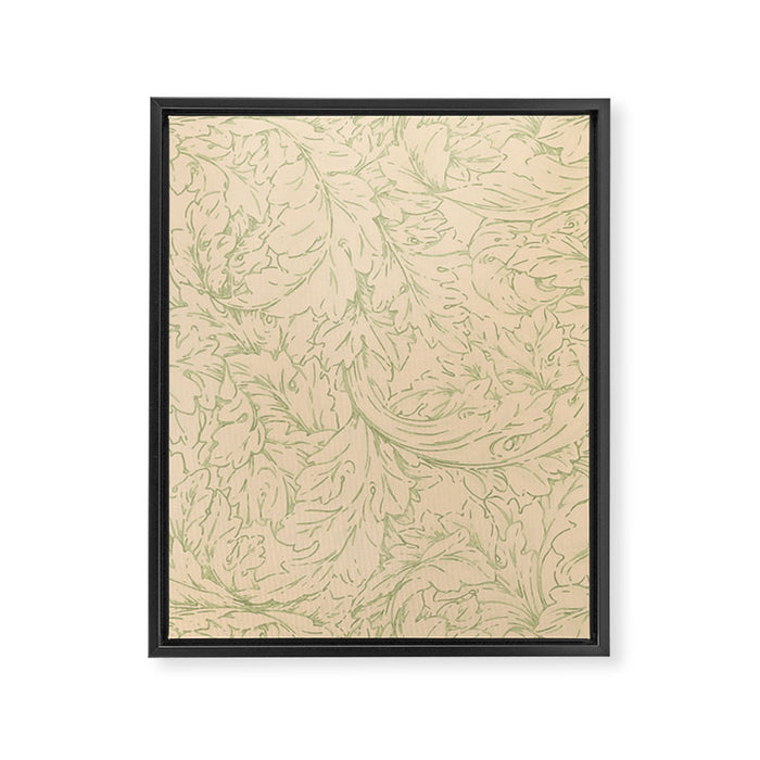 William Morris "Acanthus Scroll" 11. Framed Canvas Print Gallery Image 1
