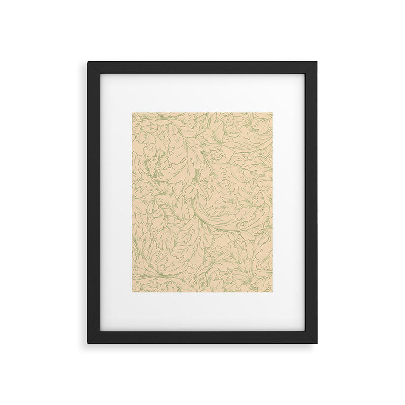 William Morris "Acanthus Scroll" 11. Framed Art Print Gallery Image 6