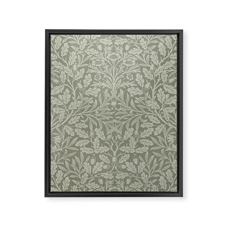 William Morris "Acorn" 6. Framed Canvas Print Gallery Image 8