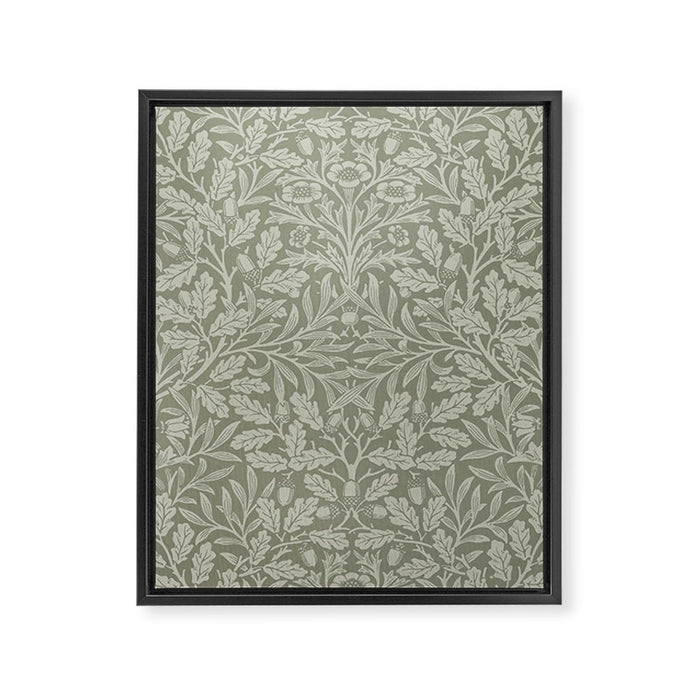 William Morris "Acorn" 6. Framed Canvas Print Gallery Image 1