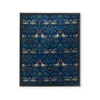 William Morris "Bird" Framed Canvas Print Gallery Image 8