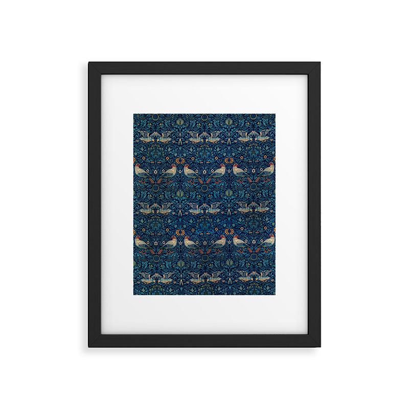 William Morris "Bird" Framed Art Print Gallery Image 6
