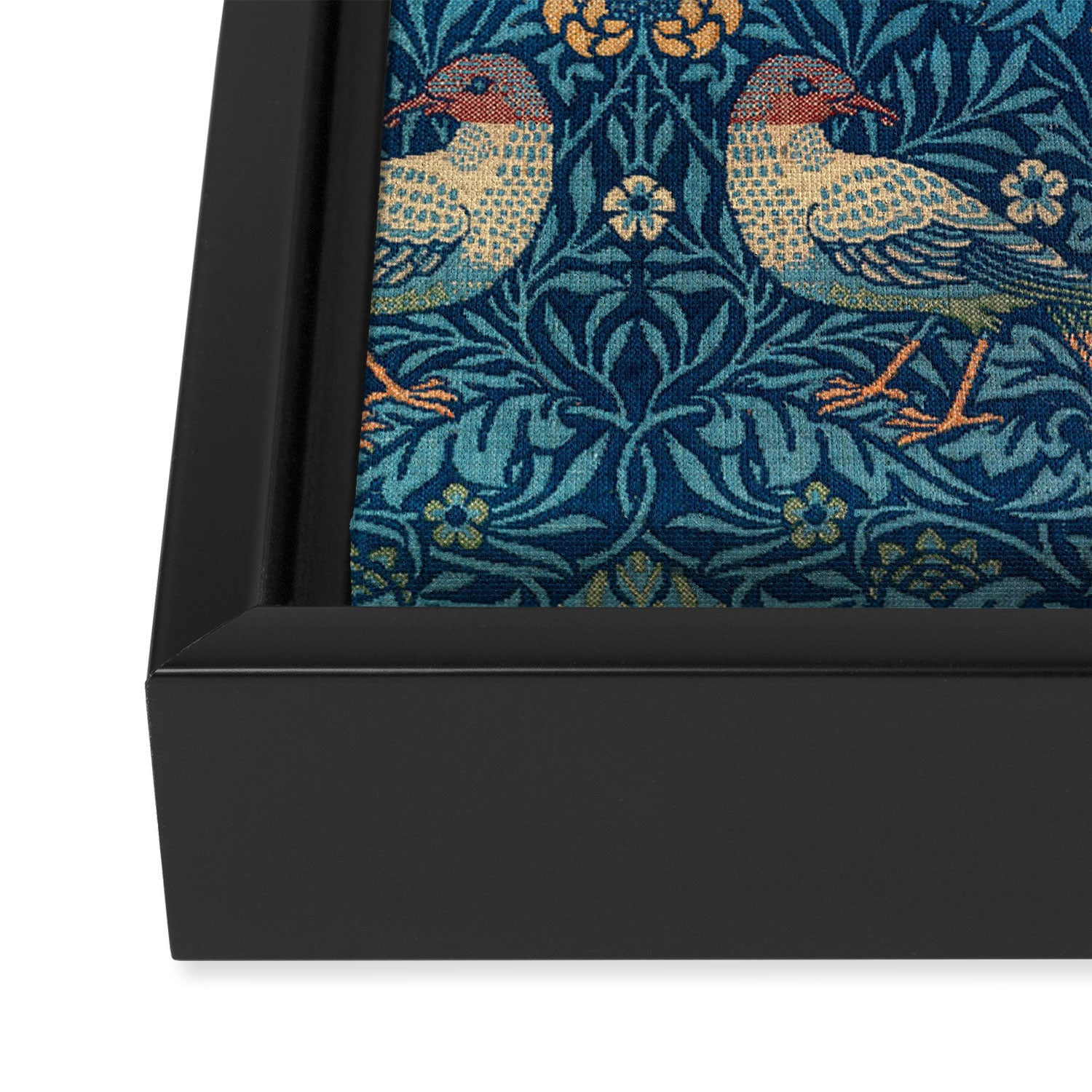 William Morris "Birds" 1. Framed Canvas Print Gallery Image 3