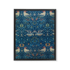 William Morris "Birds" 1. Framed Canvas Print Gallery Image 8